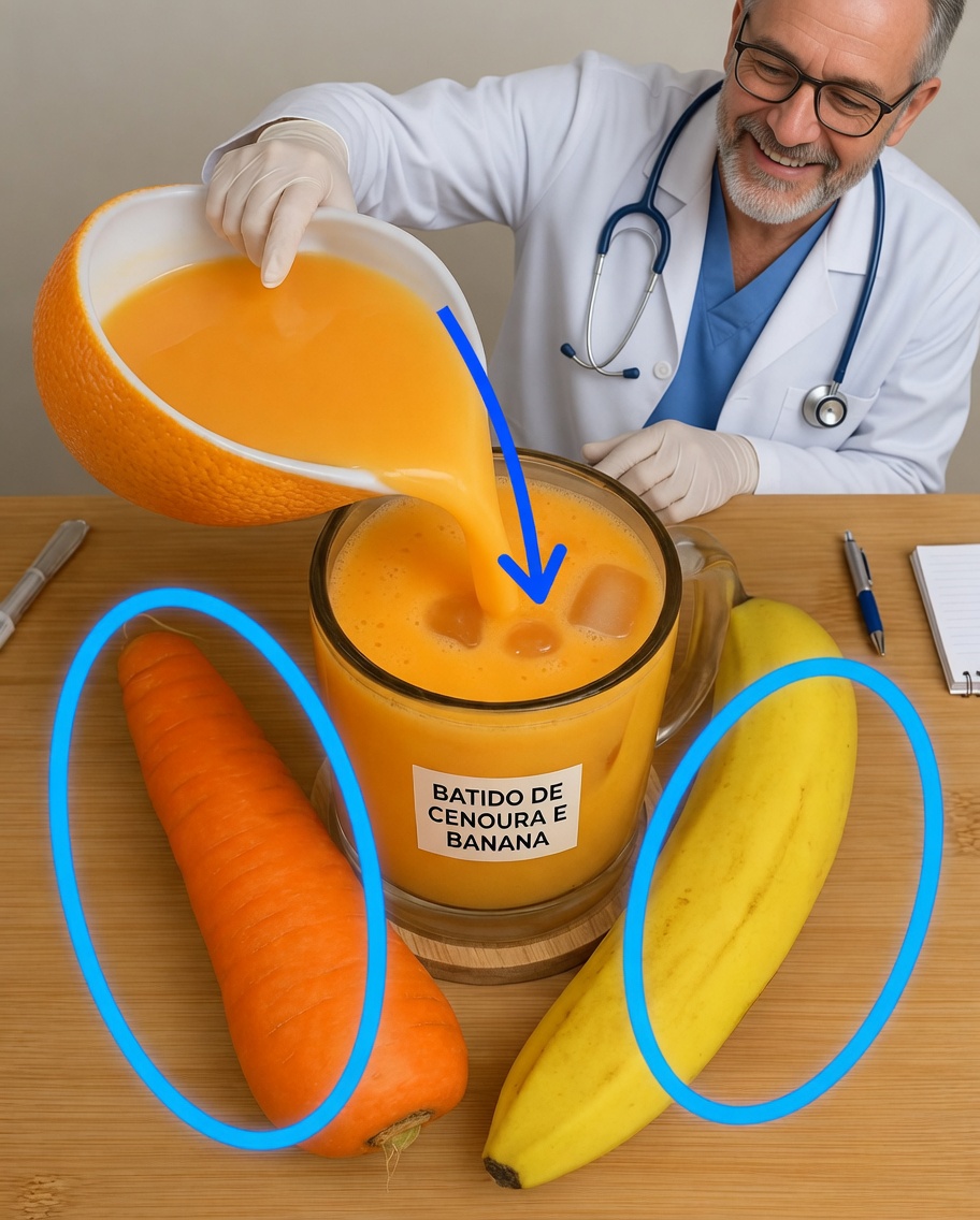Esqueça as bebidas energéticas: esta mistura de banana e cenoura pode ser tudo o que seu corpo precisa