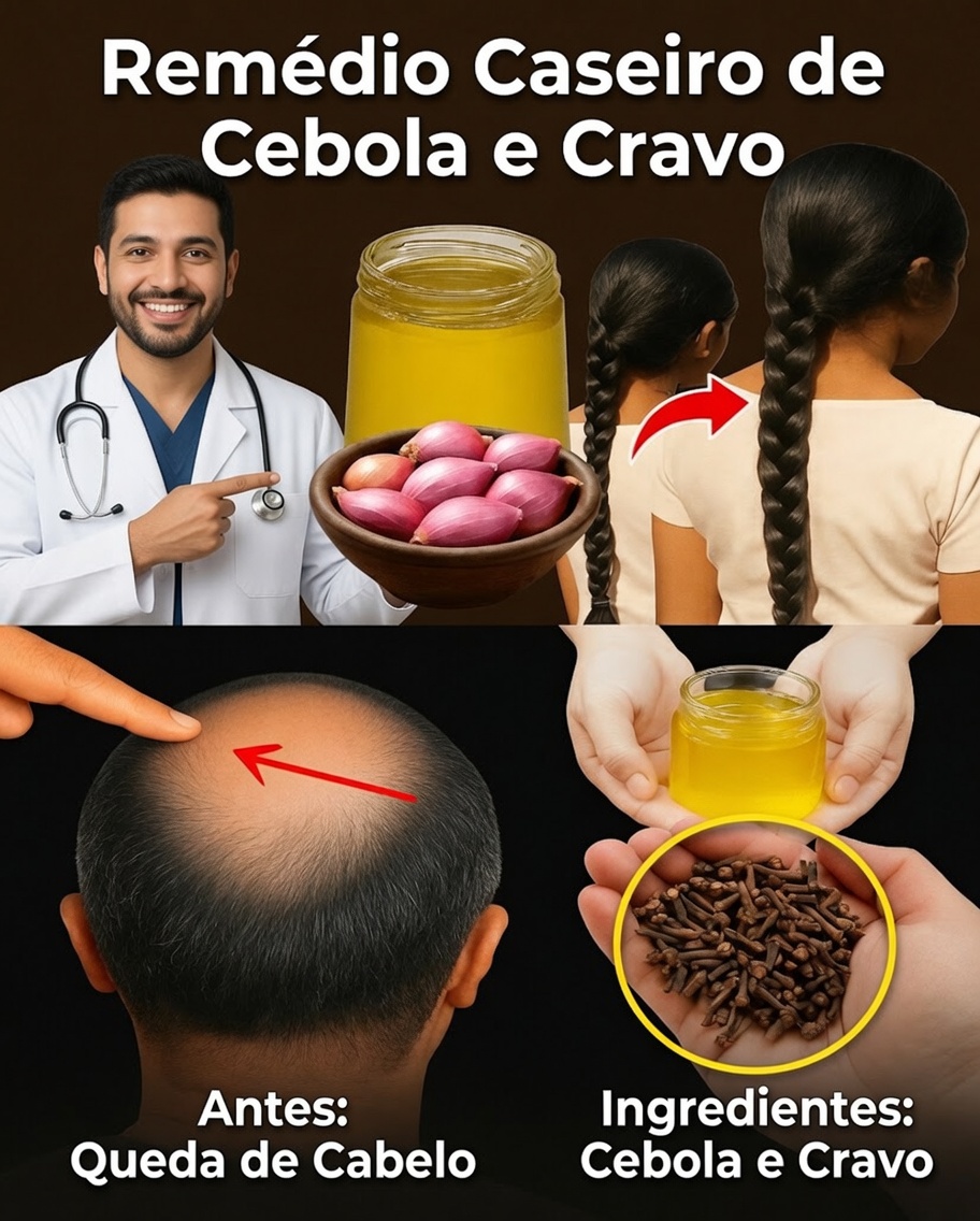 O Milagre do Óleo de Cebola: Como Minhas Falhas no Couro Cabeludo Começaram a Desaparecer em Apenas 16 Dias