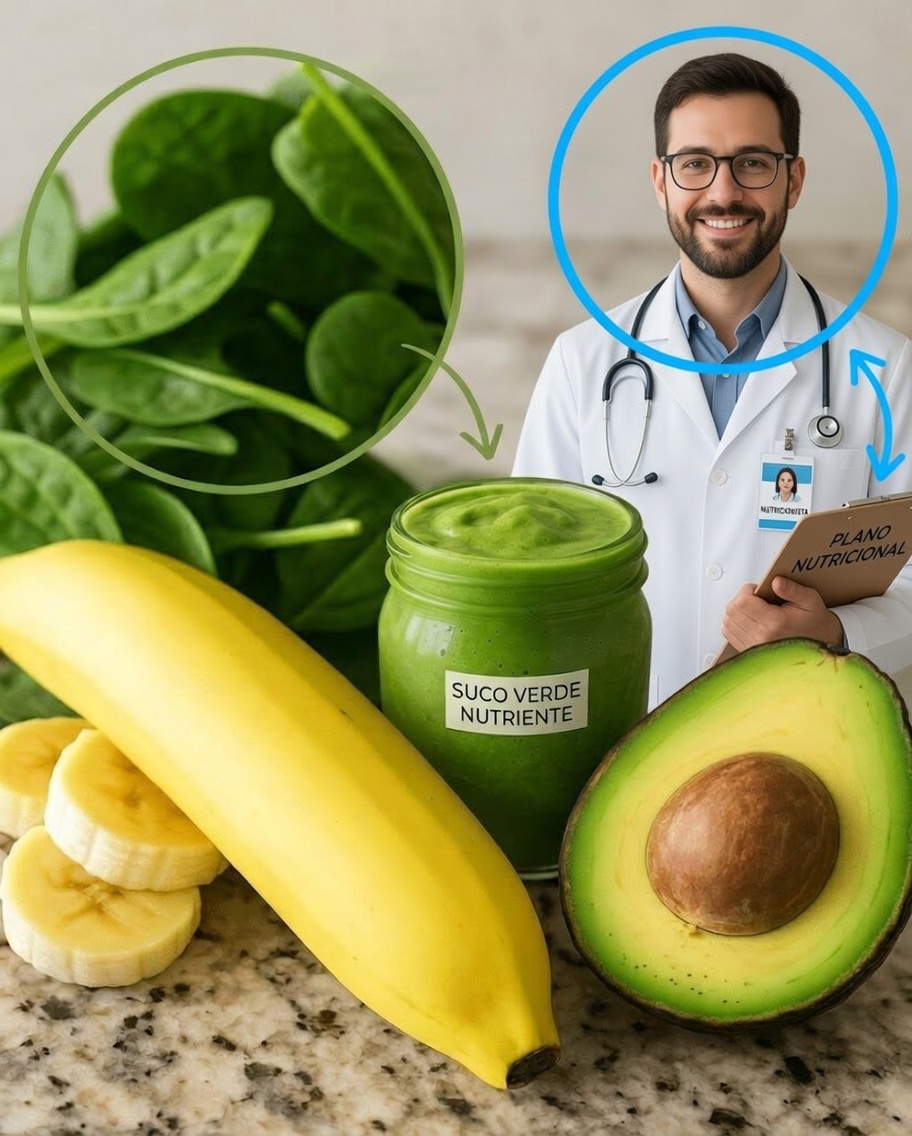 Comece o dia com energia: smoothie de abacate e espinafre para vitalidade e bem-estar
