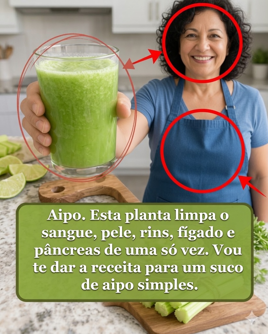 Suco de Aipo ou Aipo Inteiro? O que Realmente Pode Apoiar o Seu Bem-Estar Diário