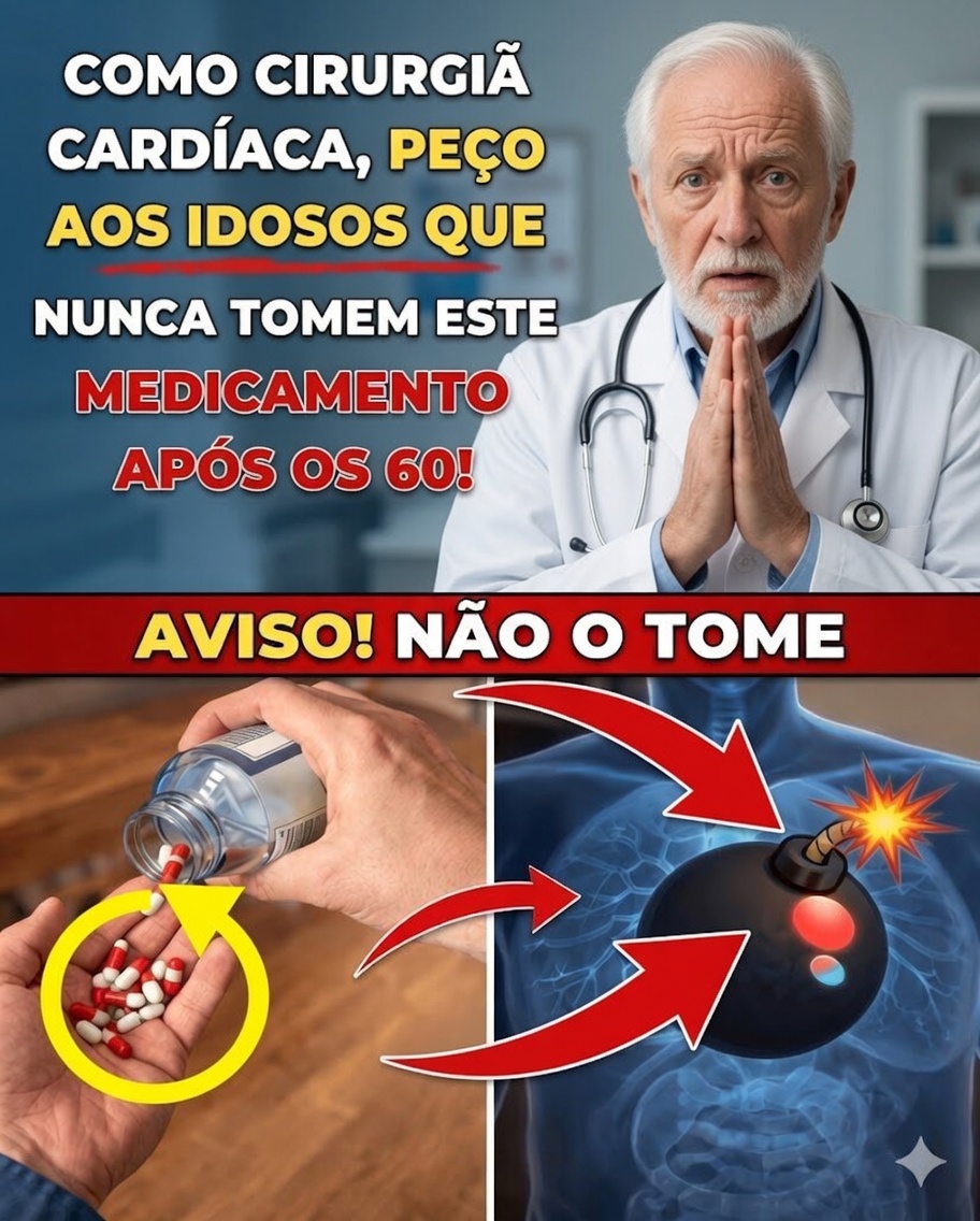 Analgésicos Comuns Podem Afetar o Coração Depois dos 60? O Que Pouca Gente Sabe