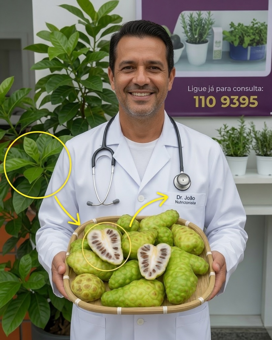 O Milagre da Fruta Noni: Um Aliado Natural Contra Inflamações, Diabetes, Má Circulação e Proteção Celular