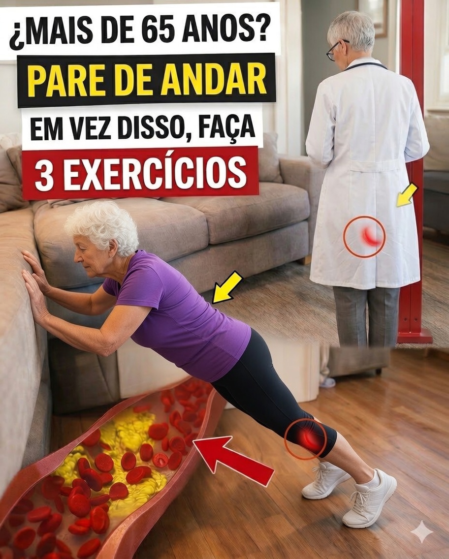 Mais de 60? Estes 3 exercícios superam a caminhada para força e equilíbrio
