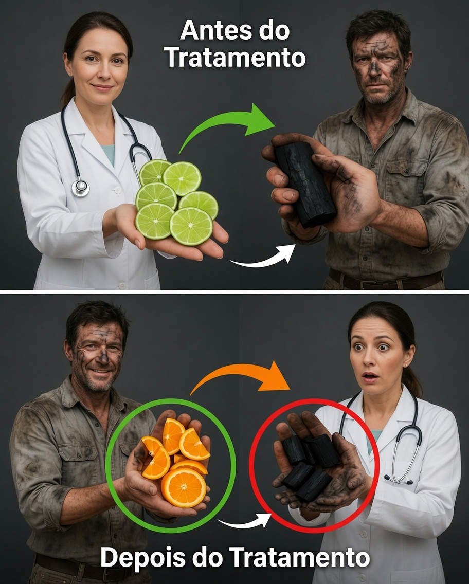 O que realmente acontece quando você mistura limão com carvão