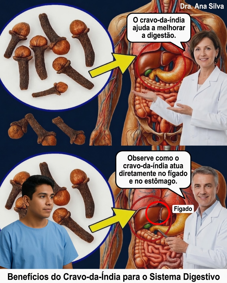Transforme a sua saúde depois dos 50 com apenas 2 cravos por dia