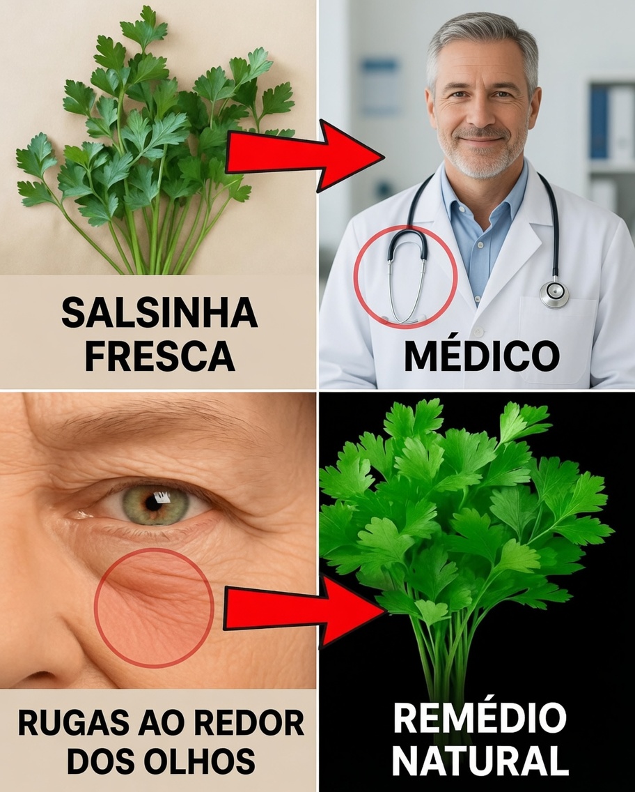 Chá de Salsa: O Remédio Natural que Pode Ajudar a Manter a Visão Mais Clara