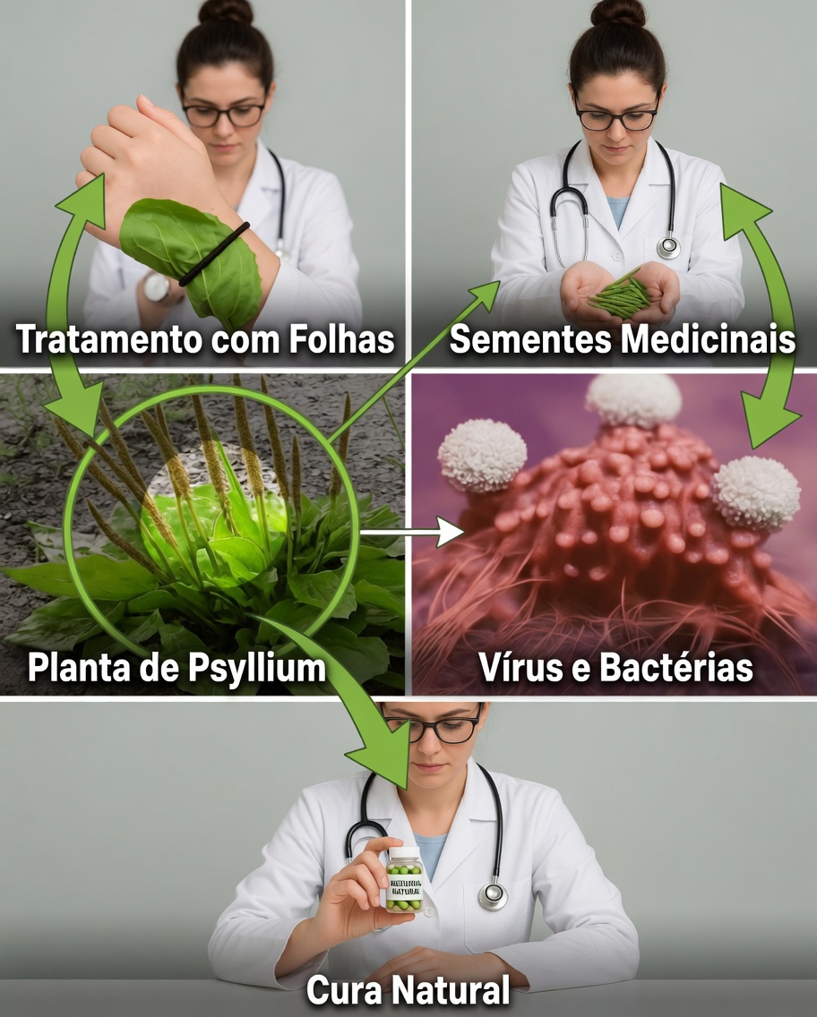 Tanchagem (Plantago major): A “Erva Daninha” que na Verdade é um Tesouro da Natureza
