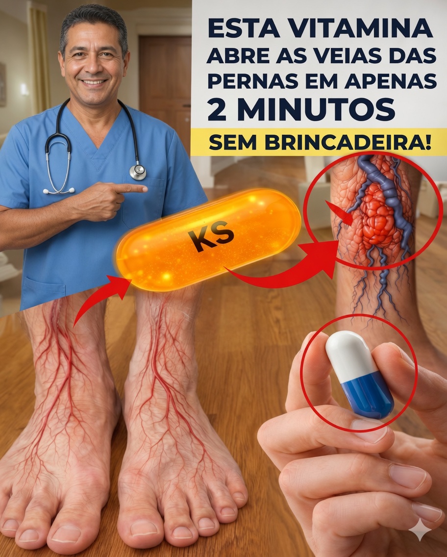 Descubra a Vitamina que Pode Ajudar a Melhorar a Circulação nas Pernas