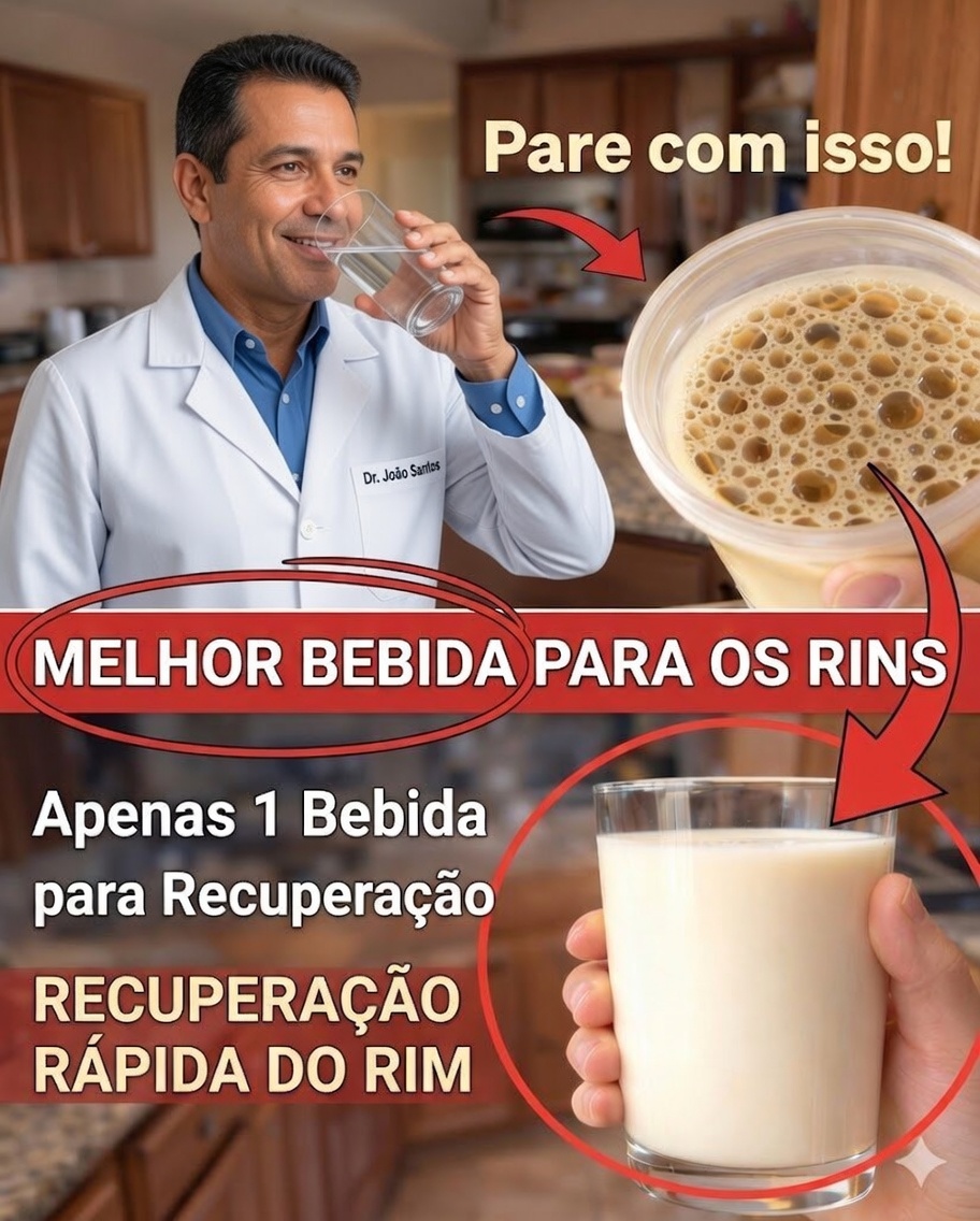 As 5 Melhores Bebidas para a Saúde dos Rins: Pequenos Hábitos que Podem Ajudar a Controlar a Creatinina e a Proteinúria