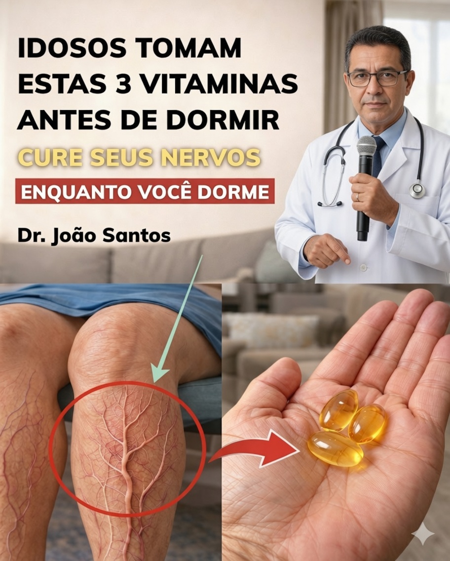 3 Nutrientes Noturnos que Podem Apoiar o Conforto das Pernas e a Saúde dos Nervos Após os 60