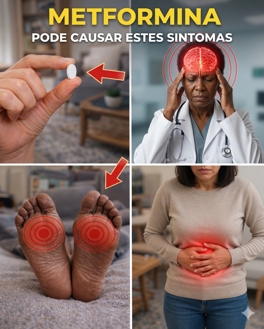 10 efeitos colaterais da metformina que usuários de longo prazo raramente esperam