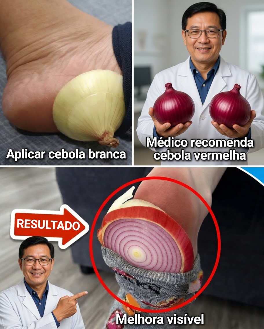 Cebolas nas Meias: Um Remédio Natural Surpreendentemente Simples para Alívio de Resfriado e Gripe