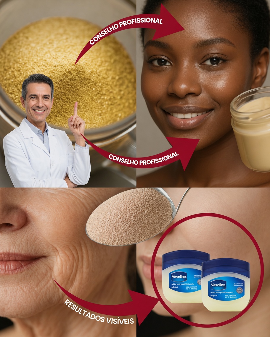 Fermento e vaselina: uma máscara natural simples que ajuda a suavizar rugas e restaurar o brilho da pele