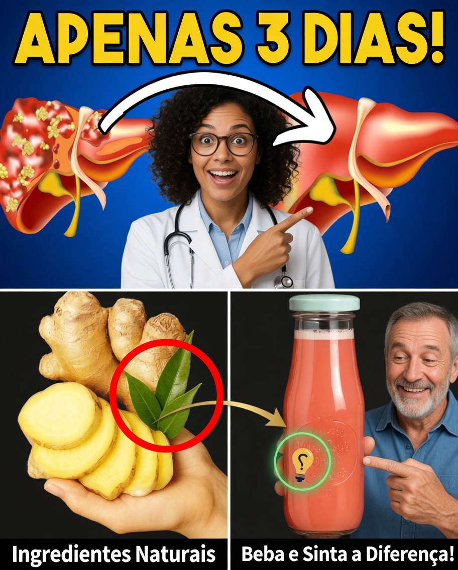 Desintoxique o Seu Fígado em Apenas 3 Dias – Uma Simples Redefinição Natural para o Seu Corpo