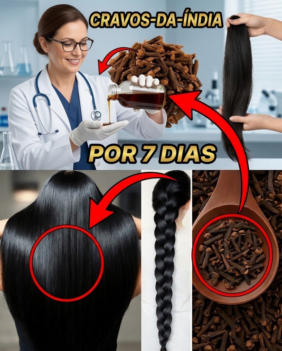 7 Dias Usando Água de Cravo no Cabelo: Os Resultados Surpreendentes do Crescimento