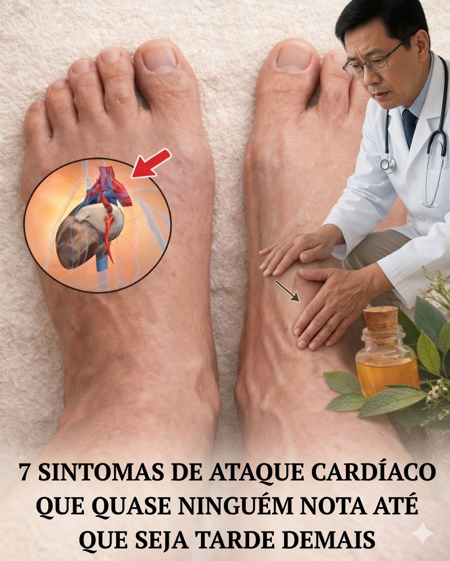 7 Sinais Sutis de Ataque Cardíaco que a Maioria das Pessoas Ignora até Ser Tarde Demais