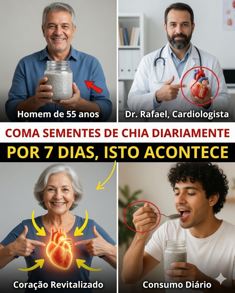 O que realmente acontece quando você come sementes de chia todos os dias por 7 dias (não é o que a maioria espera)