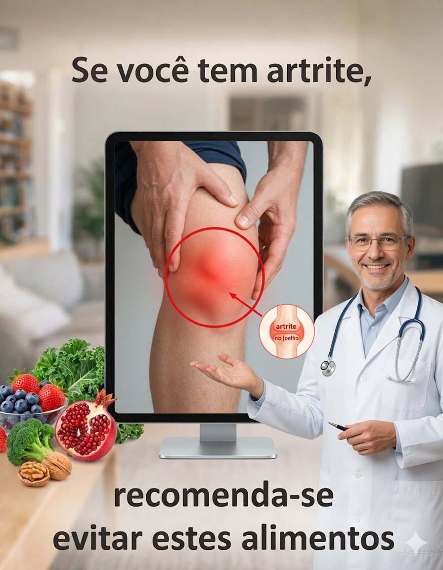 Alimentos que Você Deve Evitar se Sofre de Artrite para Reduzir Dor e Inflamação