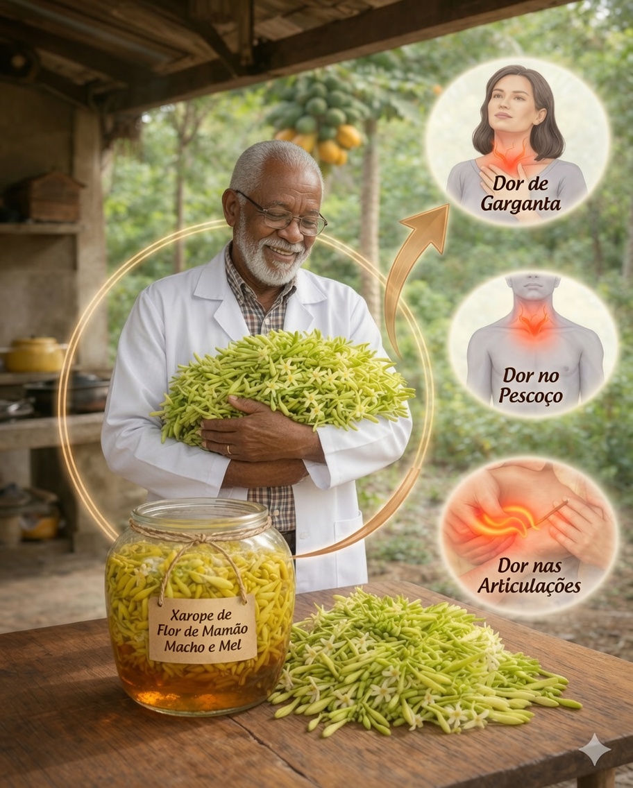 O Poder Escondido das Flores Masculinas do Mamoeiro: Benefícios Surpreendentes que Você Precisa Conhecer