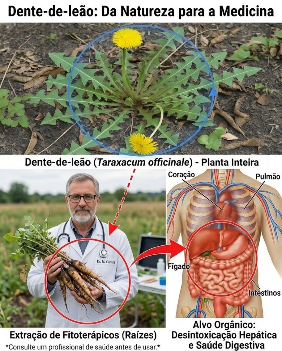 Raiz de Dente-de-Leão: De “Erva Daninha” Comum a Tesouro Curativo Escondido da Natureza