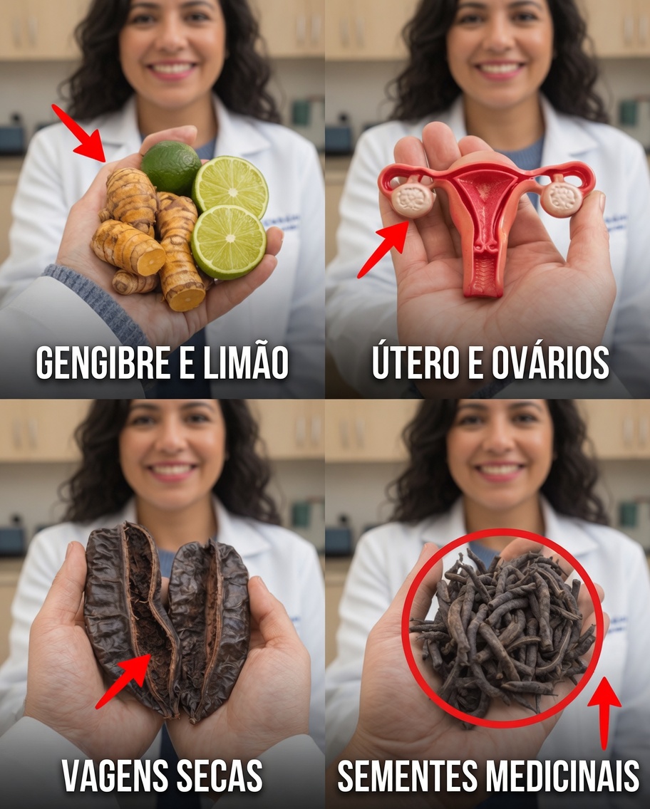 O Quarteto Secreto das Mulheres Africanas — Uma Limpeza Uterina Suave, Harmonia Hormonal e Renovação da Vitalidade Feminina Após os 40