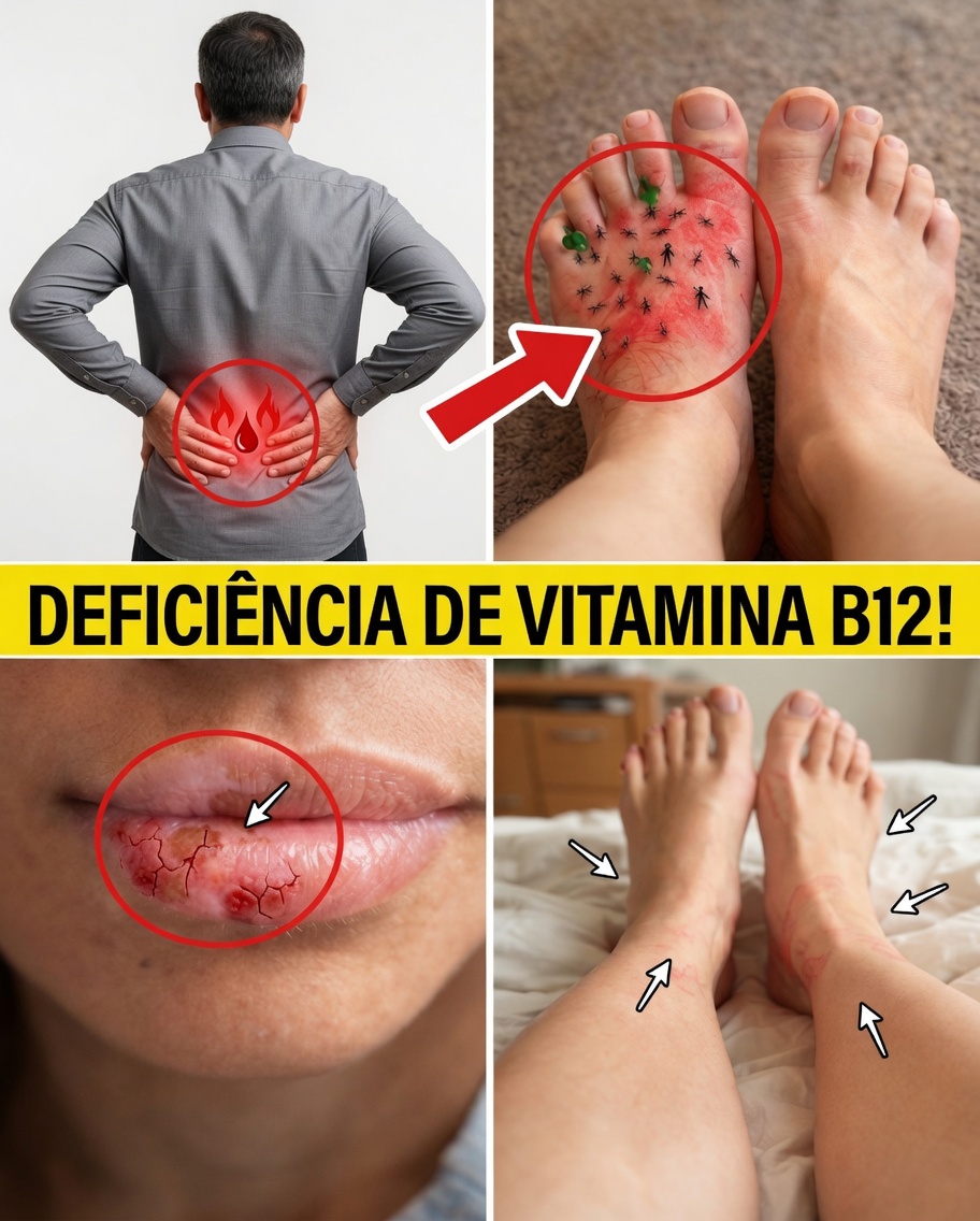 8 Sinais Estranhos de que Seu Corpo Está Implorando por Mais Vitamina B12 – Não Ignore Esses Alertas