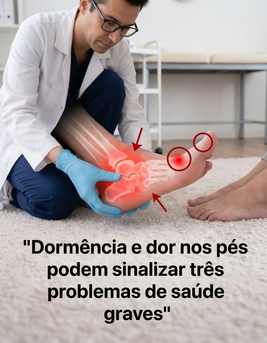 Dormência e Dor nos Pés: 3 Problemas de Saúde que Você Não Deve Ignorar