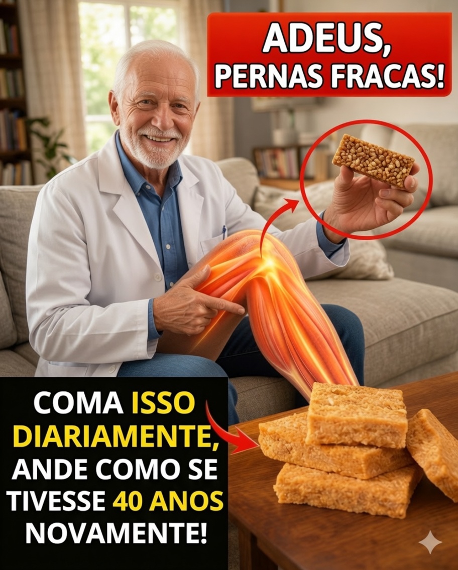 Quer Pernas Mais Fortes Depois dos 80? Estes Alimentos Simples Podem Ajudar a Manter a Força Muscular