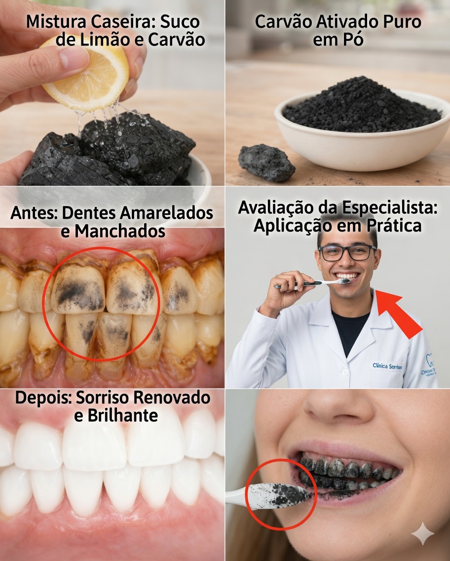 Como Clarear os Dentes com Segurança: A Verdade Sobre Carvão e Limão (E o Que Realmente Funciona)