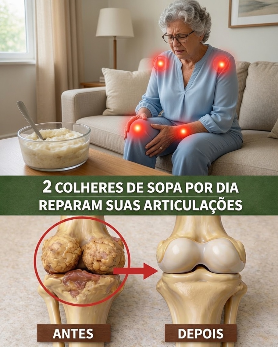 O alimento nº 1 do dia a dia que pode ajudar a proteger a cartilagem dos seus joelhos