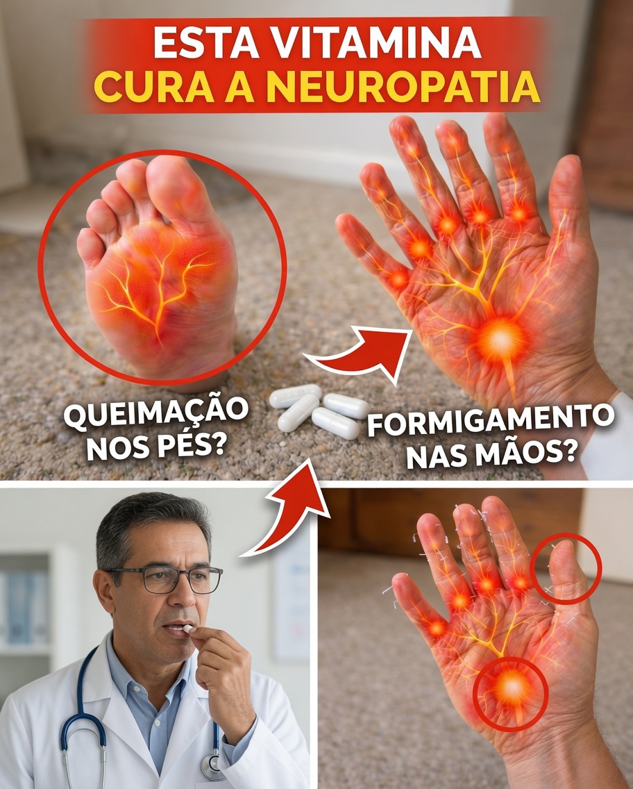 A vitamina nº 1 que pode transformar sua vida se você está sofrendo com problemas nos nervos