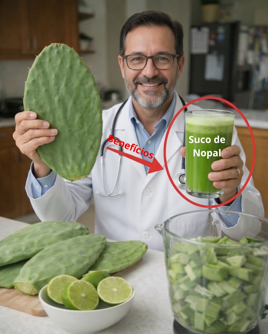 Bebida de Nopal com Limão: Uma Maneira Refrescante de Apoiar a Digestão, Reduzir o Inchaço e Sentir-se Mais Leve Naturalmente