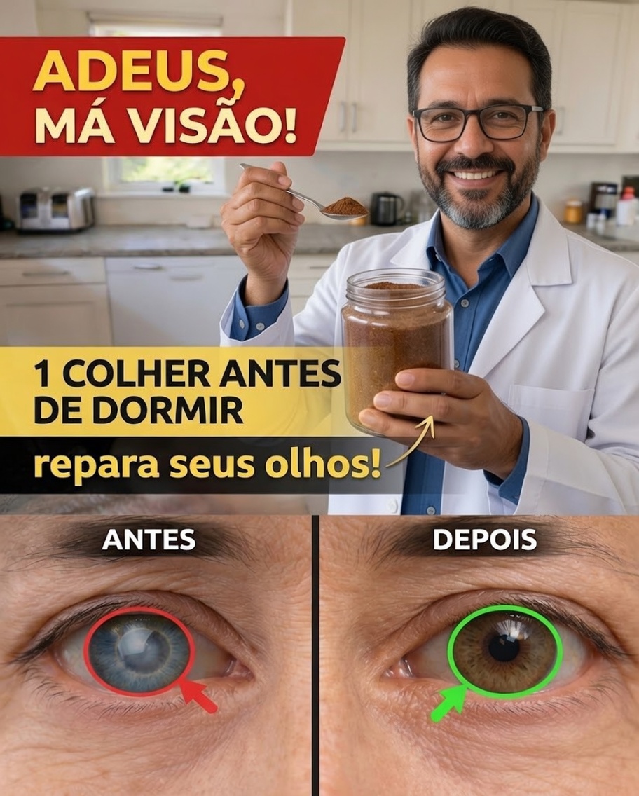 Pessoas com Mais de 60 Anos: Descubra Este Simples Hábito Noturno que Pode Ajudar a Manter uma Visão Mais Clara Naturalmente