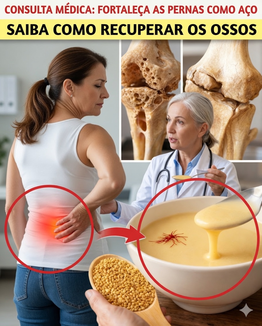 Alerta de Osteoporose: O Alimento Nº1 Que Pode Fortalecer Ossos Fracos Melhor do Que o Leite – E Como Usá-lo Todos os Dias