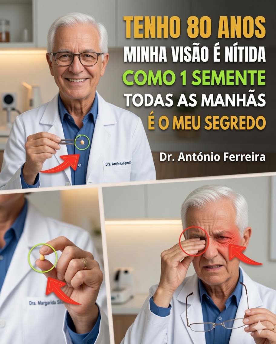 Mesmo Depois dos 90? Consuma Estas 3 Sementes Todas as Manhãs para Fortalecer a Visão e o Cérebro (Ciência Real + Ritual Diário Simples)