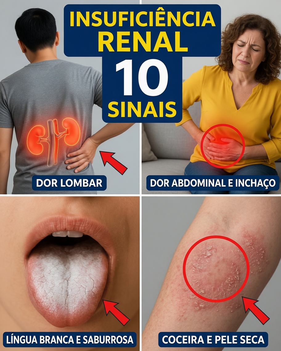 13 Sinais Precoces de Insuficiência Renal que Você Pode Estar Ignorando Todos os Dias