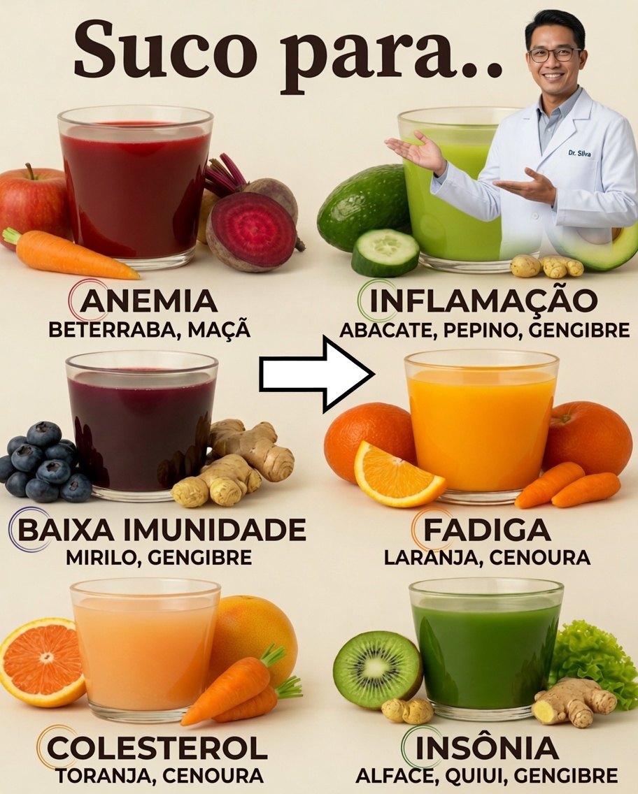 15 Sucos Curativos para Apoiar Seu Bem-Estar Diário Naturalmente