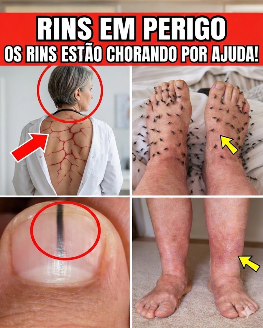 8 Sinais Estranhos de que Seus Rins Estão Pedindo Socorro – Não Ignore Esses Avisos Silenciosos