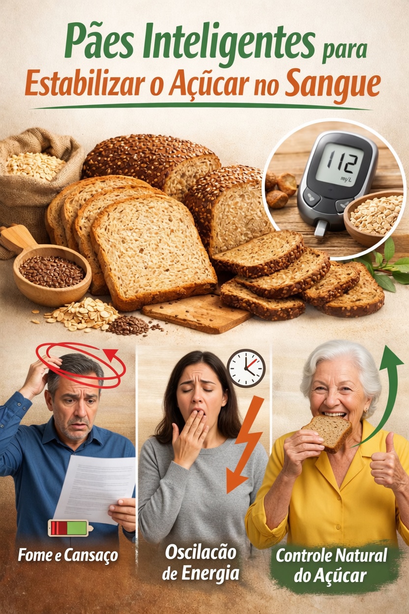 8 pães “inteligentes” que podem ajudar a estabilizar o açúcar no sangue (sem abrir mão do sabor)